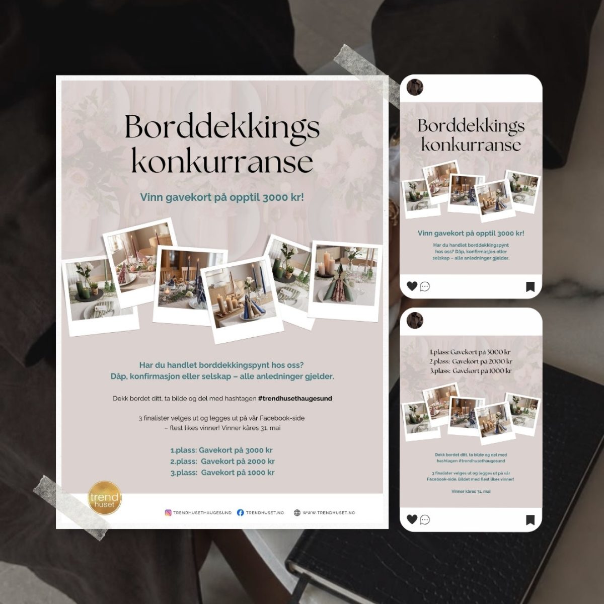 Modern Minimalist Website Launch Promotion Instagram Post